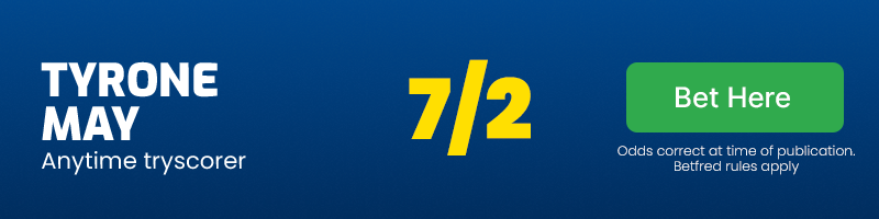 Tyrone may anytime tryscorer @ 7/2