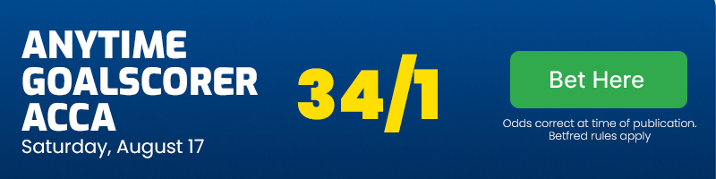 Acca at 34/1