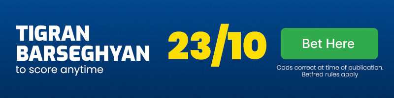Barseghyan to score anytime at 23-10