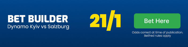 Bet builder at 21-1