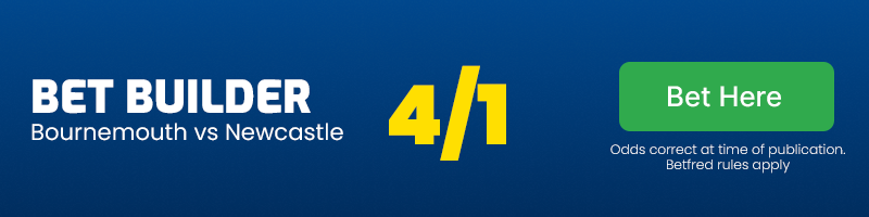 Bet builder at 4/1
