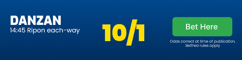 Danzan 14. 45 ripon each-way