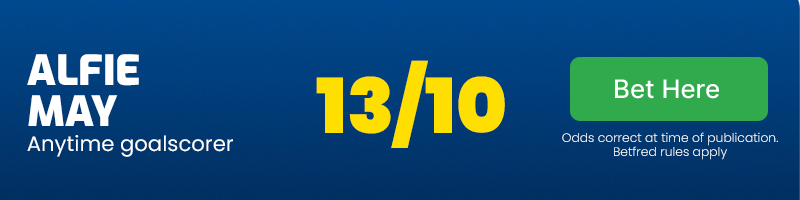 Alfie may anytime goalscorer at 13/10