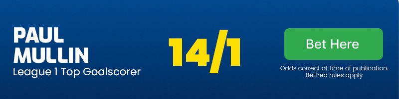 Paul mullin at 14/1