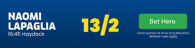 Naomi lapaglia 16. 45 haydock