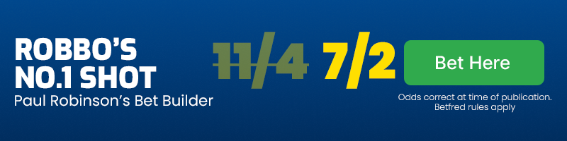 Robbo's bet builder for chelsea vs man city at 7-2