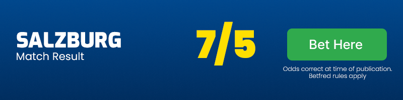 Salzburg to win at 7-5