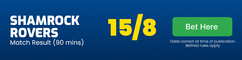 Shamrock rovers to win at 15-8
