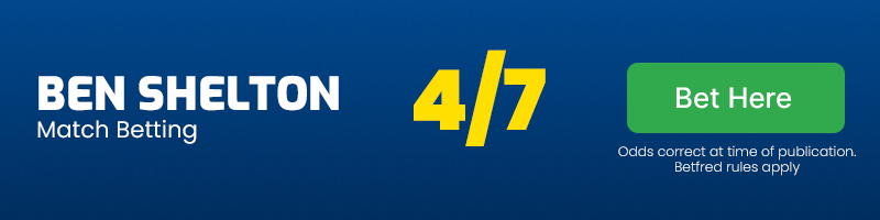Shelton to win at 4-7