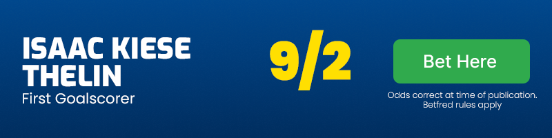 Thelin to score first at 9-2
