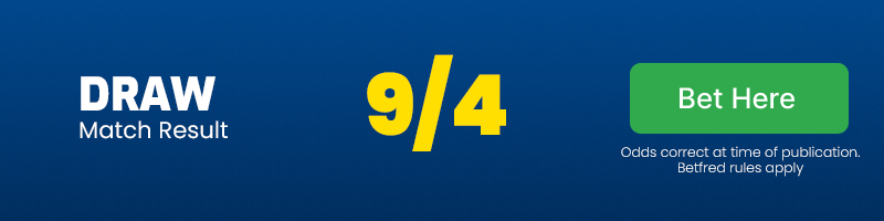 Draw in everton vs bournemouth @ 9-4