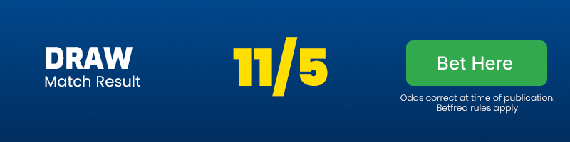 Draw in qpr vs west brom @ 11-5
