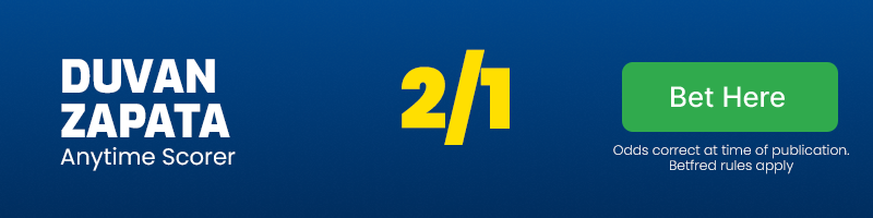Duvan zapata anytime scorer in torino vs atalanta @ 2-1