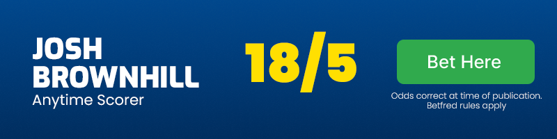Josh brownhill anytime scorer in burnley vs blackburn @ 18-5