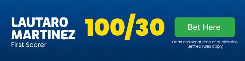 Lautaro martinez first scorer in inter milan vs lecce @ 100-30