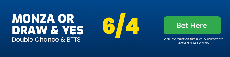 Monza or draw & both teams to score vs genoa @ 6-4
