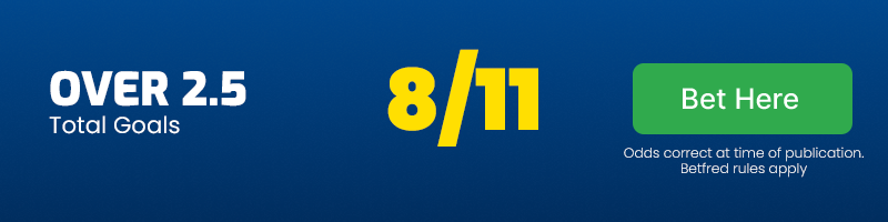 Over 2. 5 total goals in kilmarnock vs kobenhavn @ 8-11