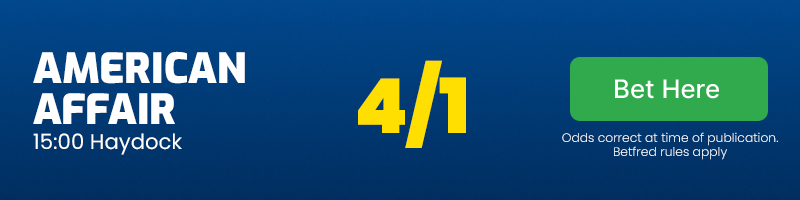 American affair 15. 00 haydock