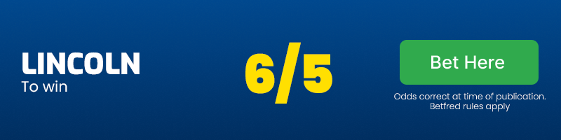 Lincoln to win at 6/5