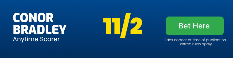 Conor bradley anytime scorer in northern ireland vs luxembourg @ 11-2
