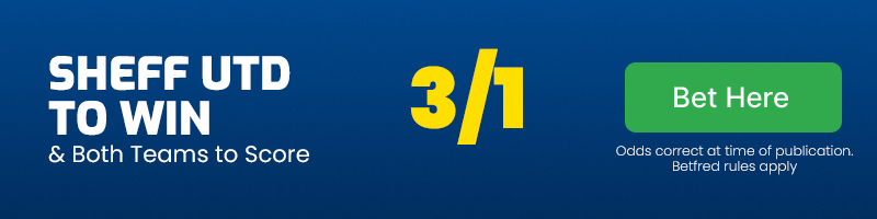 Sheff utd to beat hull & both teams to score @ 3-1
