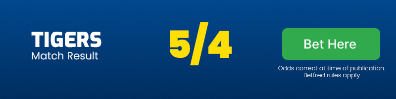 Tigers to beat eels @ 5-4