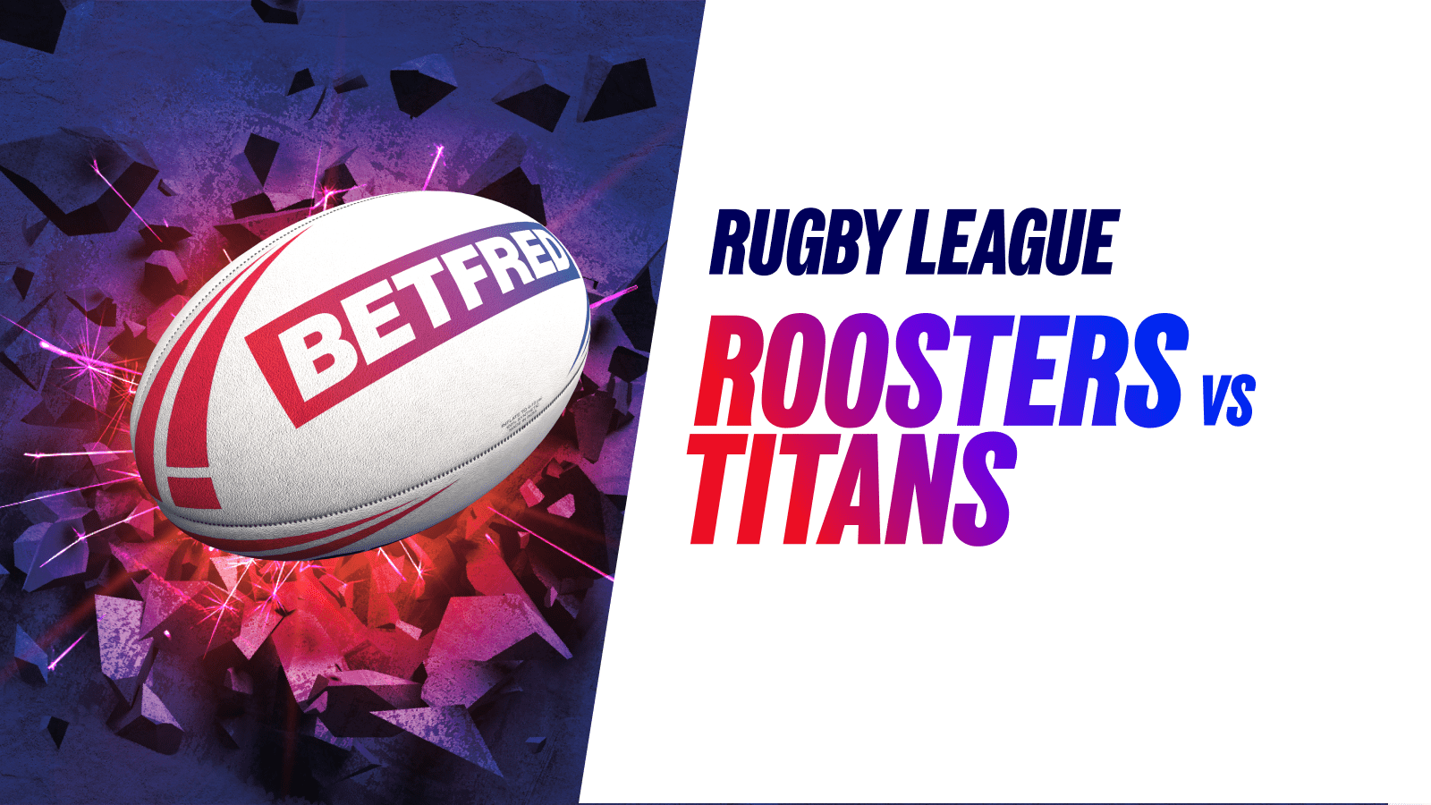 Roosters vs titans