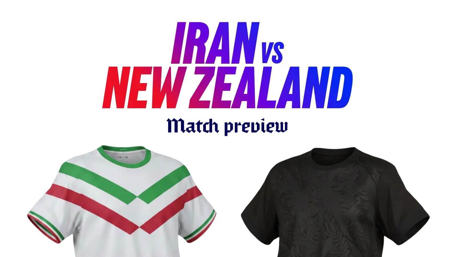 Iranvsnewzealandbettingtips