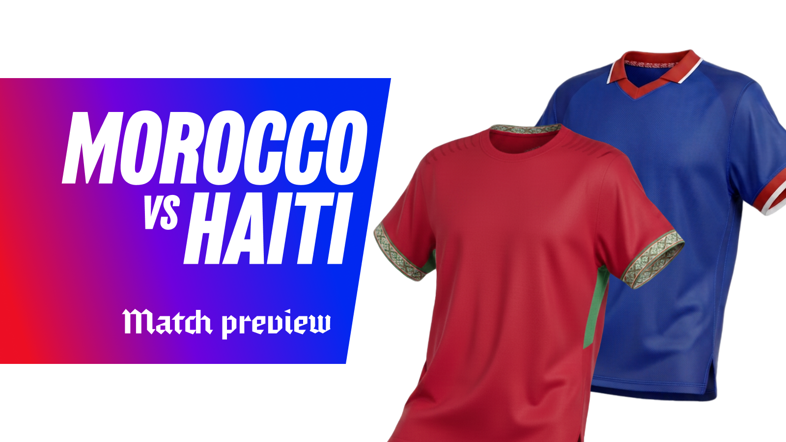 Morocco vs haiti predictions betting tips weds 24 june 2026