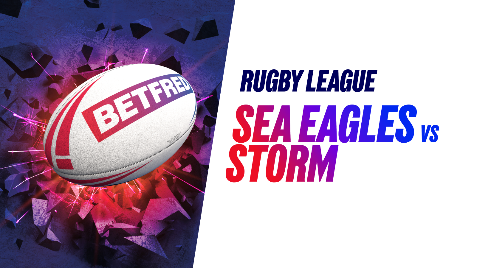 Sea eagles vs storm