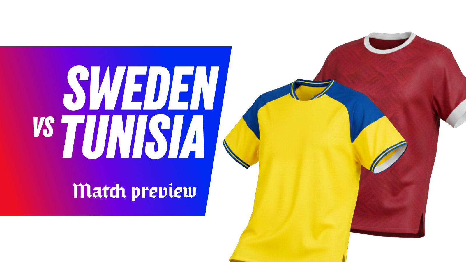 Sweden vs tunisia predictions betting tips monday 15 june 2026