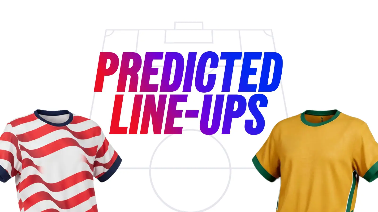 Usa vs australia lne ups