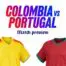 Colombia vs Portugal Betting Predictions