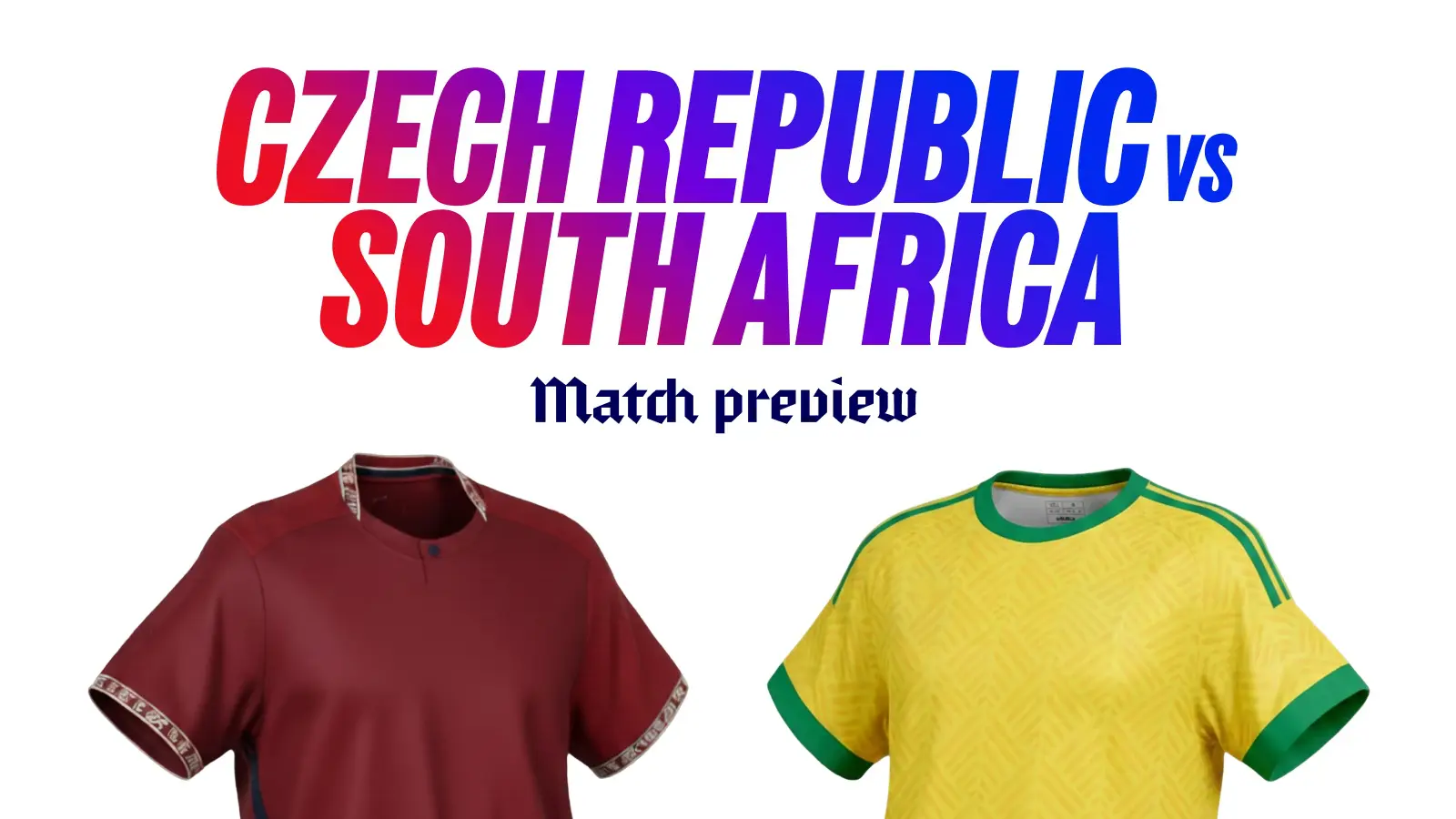 Czech republic vs south africa predictions betting tips thursday 18 june 2026