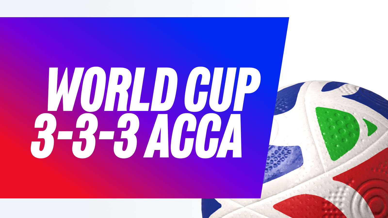 World cup betting tips - daily accumulator
