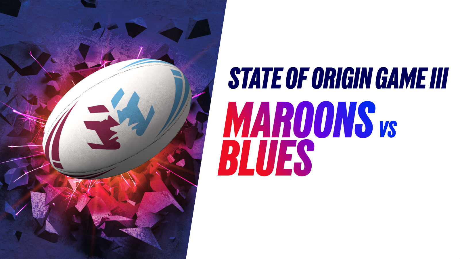 Maroons vs blues state of origin game iii